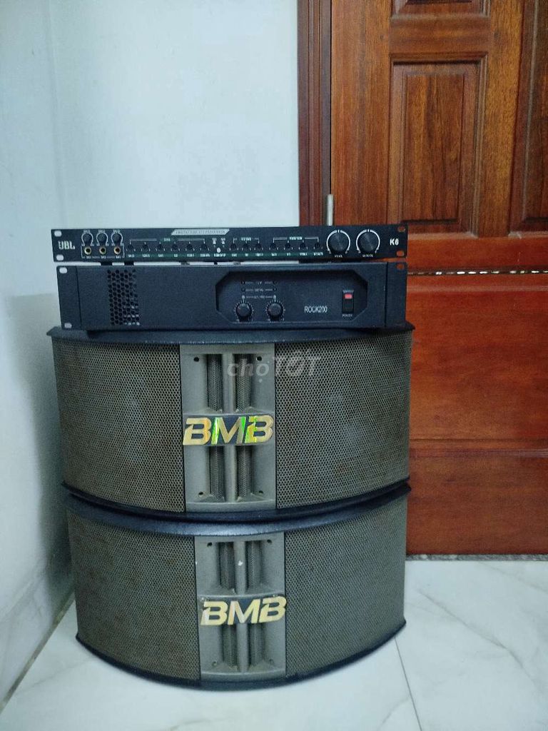 Dàn karaoke BMB ROCK200 Đen 2 kênh. Mua bán Tivi, Âm thanh tại Quận Hải An Hải Phòng được đăng bởi phạm Tuấn  hình 1