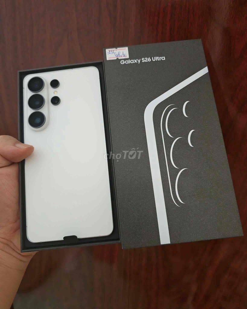 Samsung S26 Ultra Trắng 12GB/256GB. Mua bán Điện thoại tại Quận Phú Nhuận Tp Hồ Chí Minh được đăng bởi hung hình 1