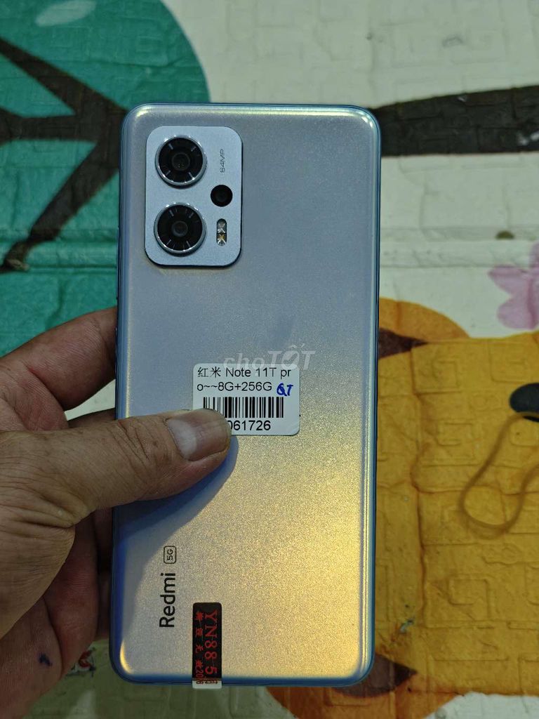 Xiaomi Redmi Note 11T Pro 8GB/256GB Xanh. Mua bán Điện thoại tại Quận Hoàng Mai Hà Nội được đăng bởi Nguyennoi hình 1
