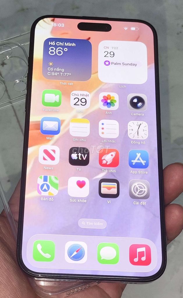 iPhone 15 ProMax 256GB Quốc Tế , Zin , Có Trao Đổi. Mua bán Điện thoại tại Thành phố Buôn Ma Thuột Đắk Lắk được đăng bởi DQ hình 1