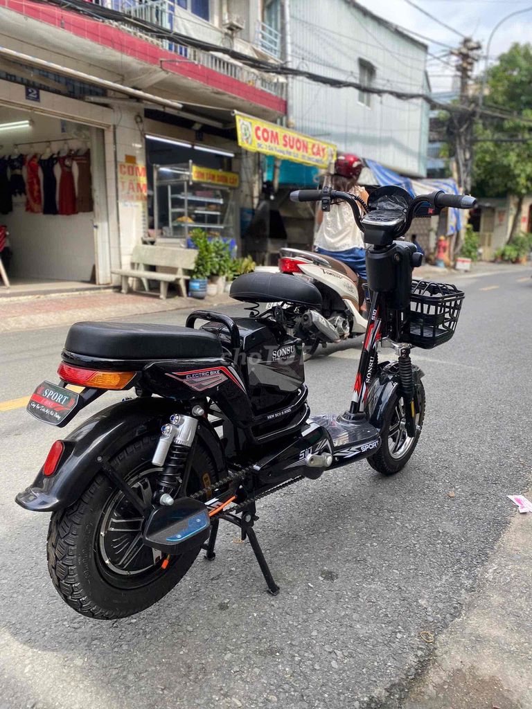 Xe Đạp Điện Sonsu S10 cứng cáp - độ bền cao. Mua bán Xe điện tại Quận 8 Tp Hồ Chí Minh được đăng bởi Cửa Hàng Xe Điện Huỳnh Như  hình 3