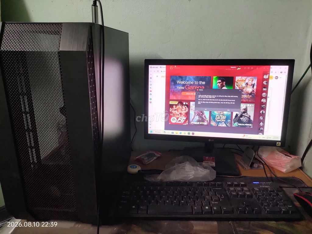Intel i5-9400F GTX 1650 16GB/447GB Đen. Mua bán Máy tính để bàn tại Quận Hai Bà Trưng Hà Nội được đăng bởi Hiếu Nguyễn hình 1