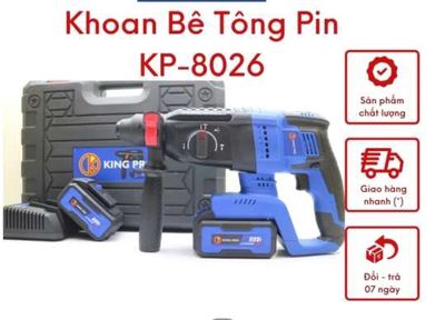 Thanh lý máy khoan bê tông dùng pin kingpro. Mua bán Đồ chuyên dụng, Giống nuôi trồng tại Quận Liên Chiểu Đà Nẵng được đăng bởi Lâm Hải