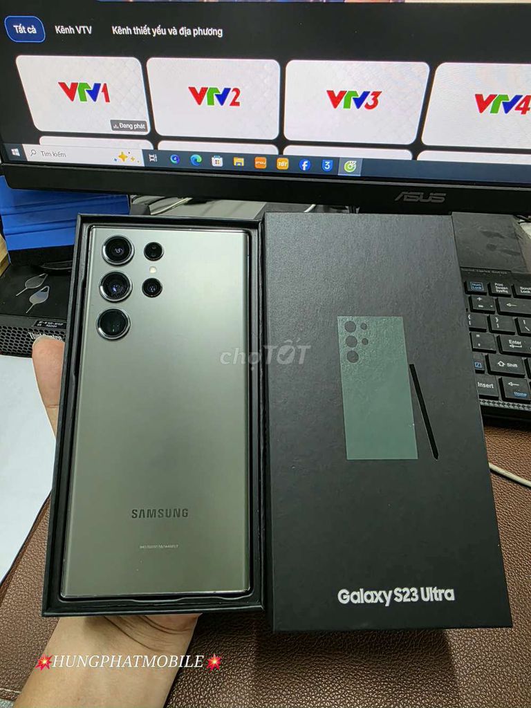 Samsung Galaxy S23 Ultra 256GB ssvn 2 sim fulbox. Mua bán Điện thoại tại Quận Đống Đa Hà Nội được đăng bởi HƯNG PHÁT Mobile hình 1
