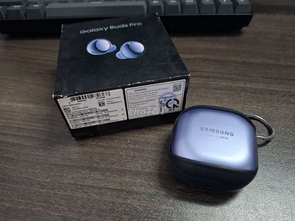 Tai nghe Samsung Buds Pro Tím Chống ồn. Mua bán Tivi, Âm thanh tại Huyện Hóc Môn Tp Hồ Chí Minh được đăng bởi Hải Đăng hình 1
