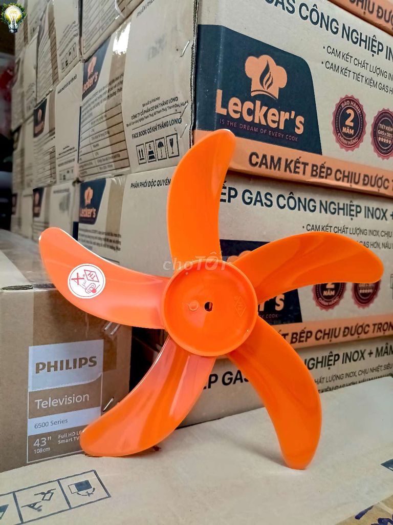 Cánh quạt nhựa Cam 5 cánh. Mua bán Quạt tại Thành phố Rạch Giá Kiên Giang được đăng bởi MÍT 68 hình 1