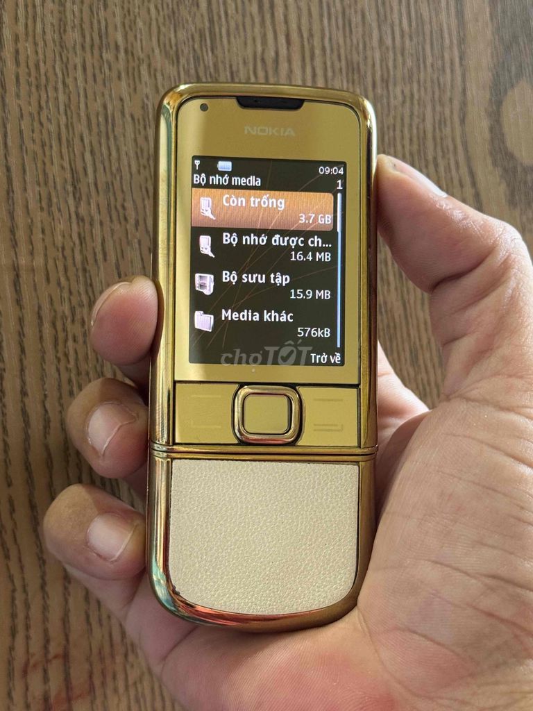 Nokia 8800 E 4GB Vàng hồng Đã sử dụng. Mua bán Điện thoại tại Quận 12 Tp Hồ Chí Minh được đăng bởi Tuấn Anh  hình 1