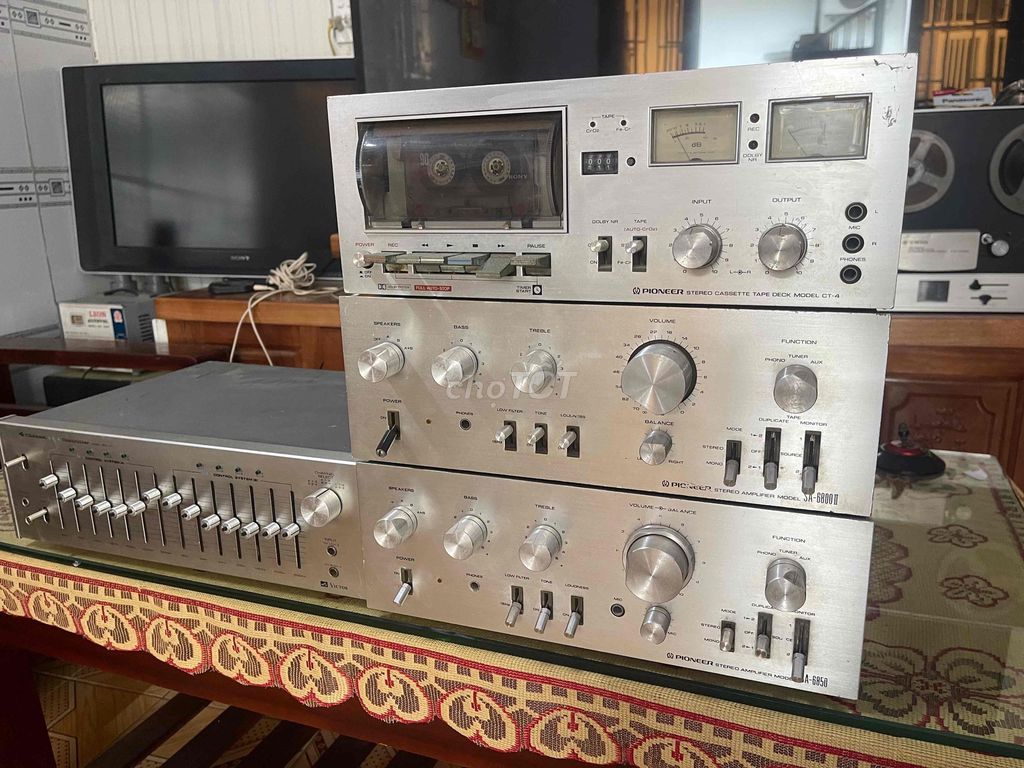Âm ly Pioneer CT-4 Bạc Kim loại. Mua bán Tivi, Âm thanh tại Quận Thanh Khê Đà Nẵng được đăng bởi âm thanh hình 1