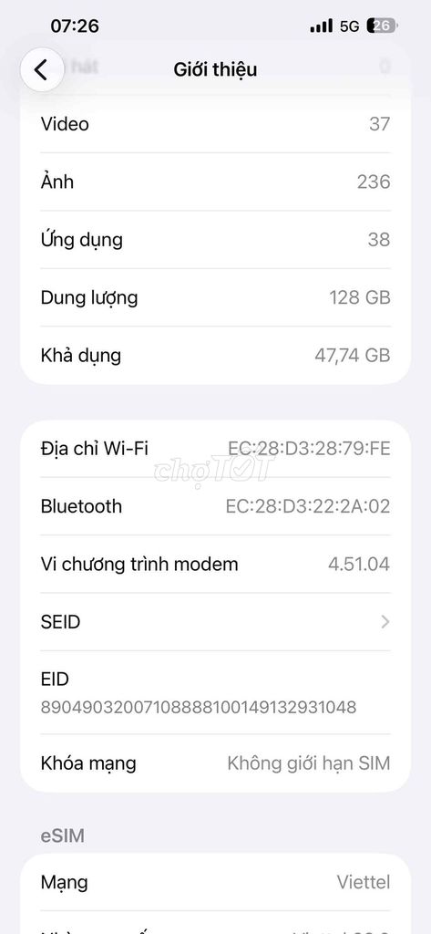 Apple iPhone 14 Plus 128GB. Mua bán Điện thoại tại Quận Ngũ Hành Sơn Đà Nẵng được đăng bởi Định hình 1