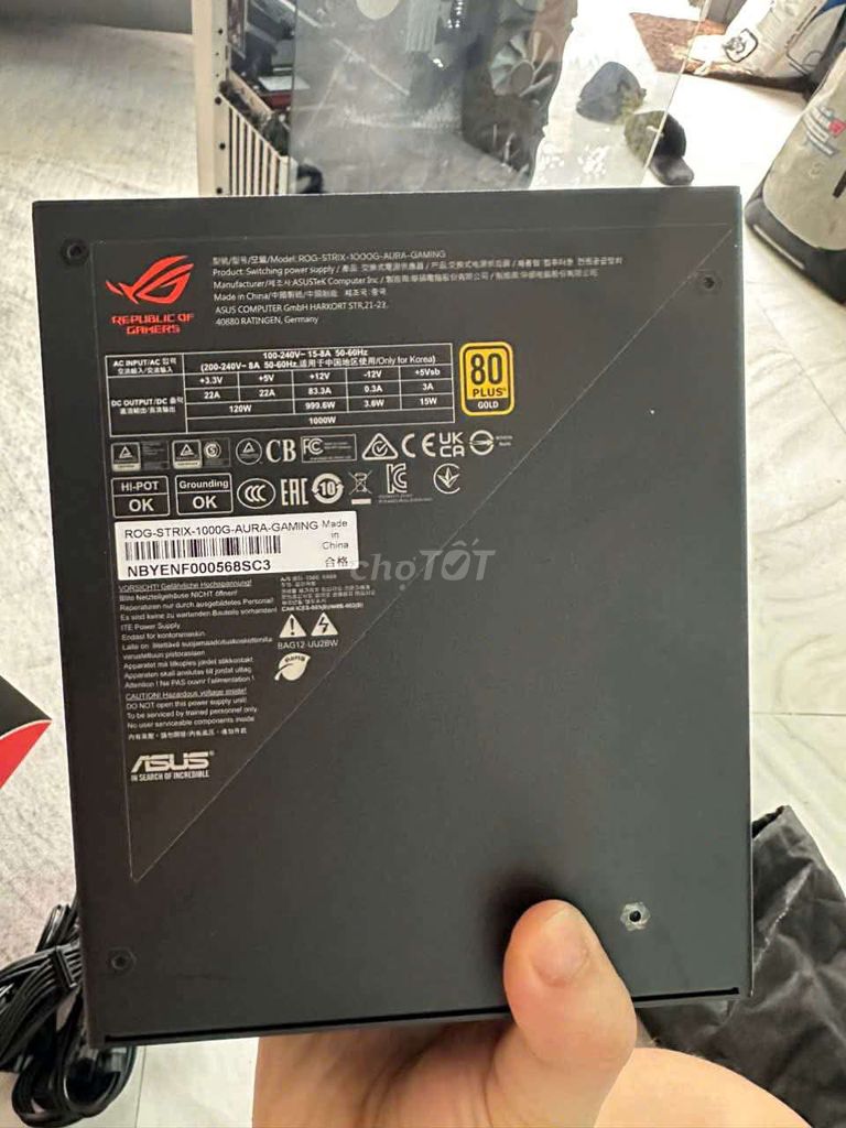 PSU ASUS ROG STRIX 1000W Gold Aura Edition 1000W