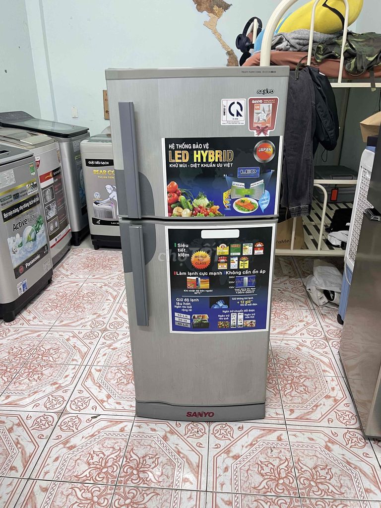 Thanh lý tủ lạnh Sanyo 165L chạy tốt có ship