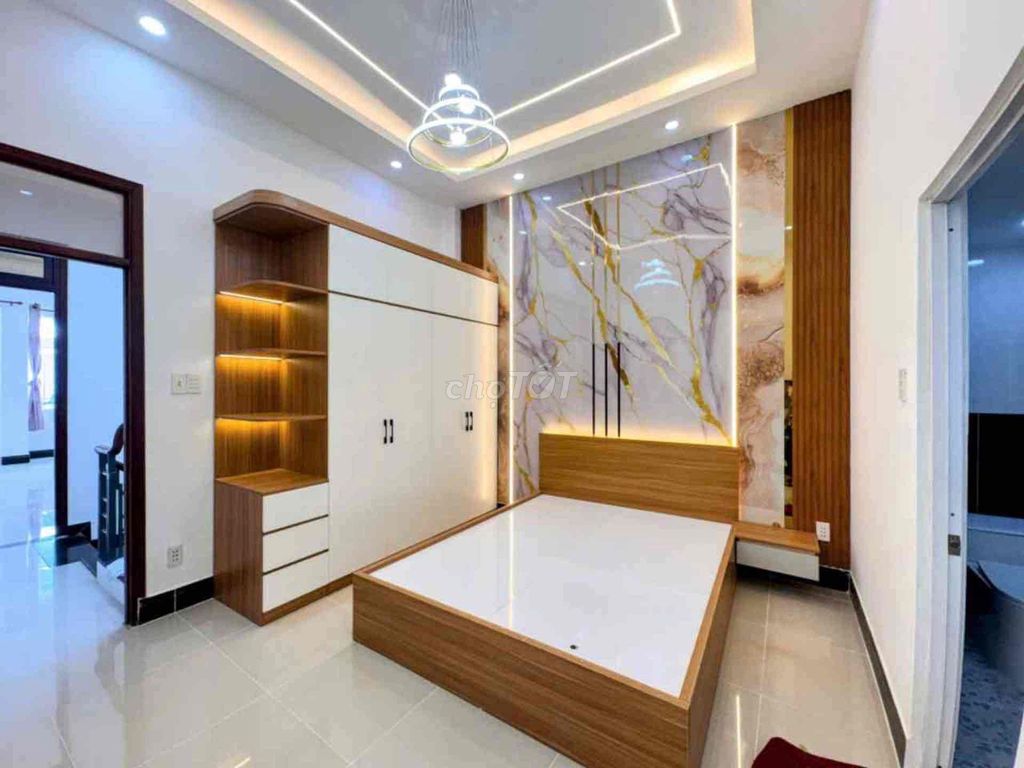 HẺM 7M XE HƠI - LÊ VĂN QUỚI GIÁP TÂN PHÚ - 3 TẦNG - 56M2 - 4PN - 5.6 T - ảnh 4