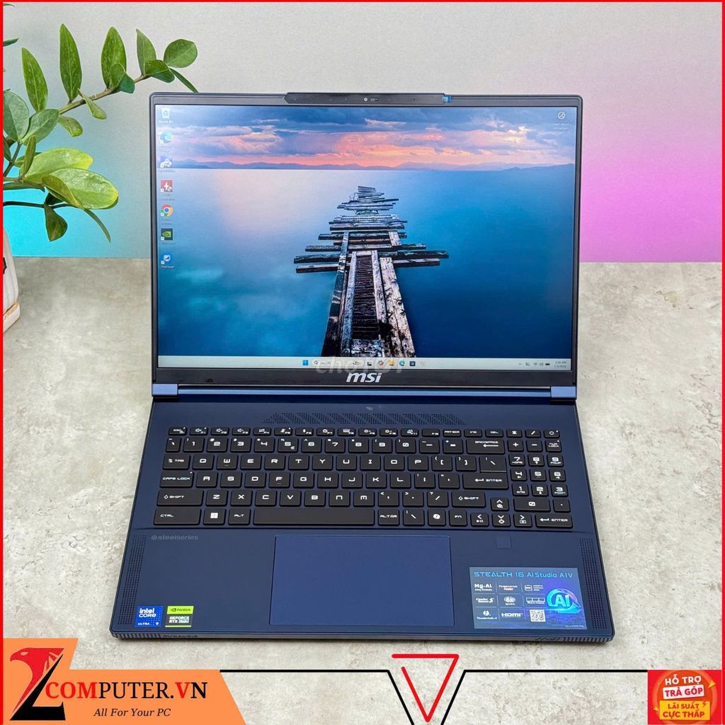 LAPTOP MSI ULTRA 9 185H/16GB/512GB/4070 8G/16" 2K5. Mua bán Laptop tại Thành phố Thủ Đức Tp Hồ Chí Minh được đăng bởi Z Computer hình 1