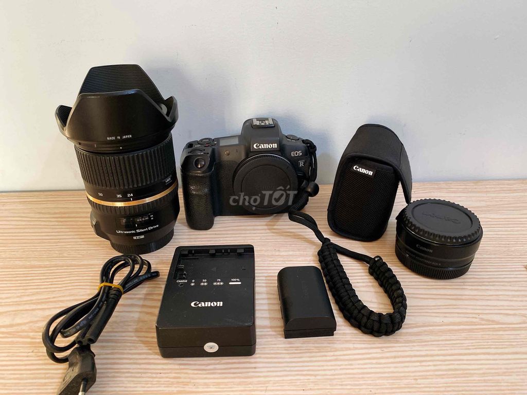 canon R+ ngàm+tamron 24-70f2.8VC. Mua bán Máy ảnh, Máy quay tại Quận Gò Vấp Tp Hồ Chí Minh được đăng bởi Hữu Huy hình 1