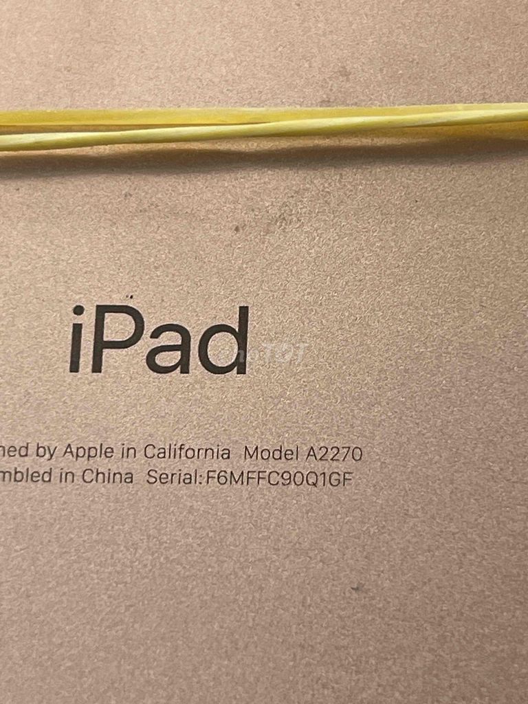 Apple iPad Gen 8 Vàng đồng Đã sử dụng. Mua bán Máy tính bảng tại Thành phố Biên Hòa Đồng Nai được đăng bởi HG Anh hình 1