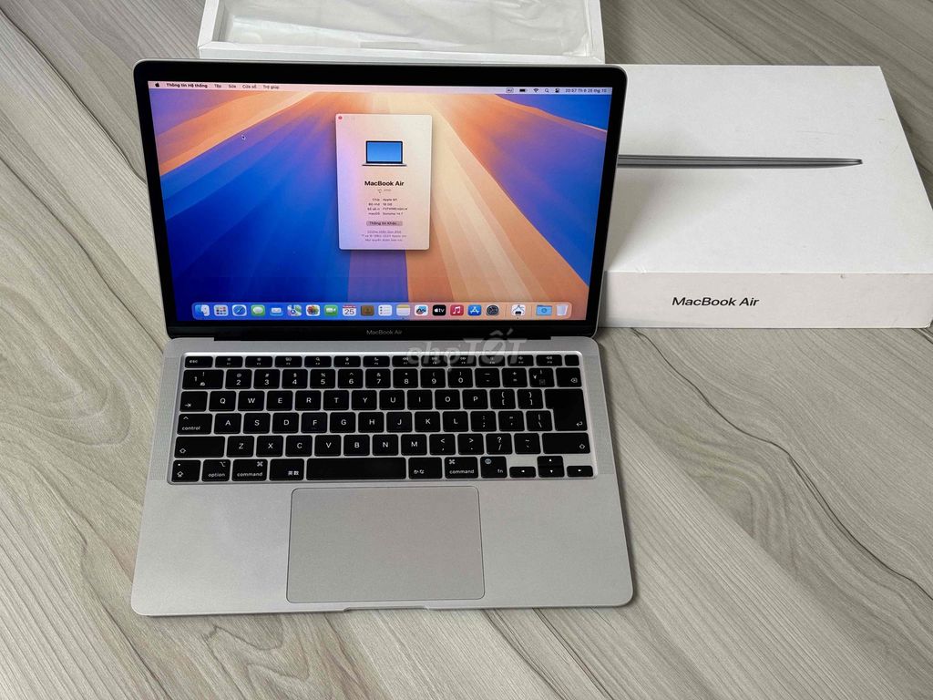 Macbook Air 2020 - 13 inch  Apple M1, 16 GB - 256