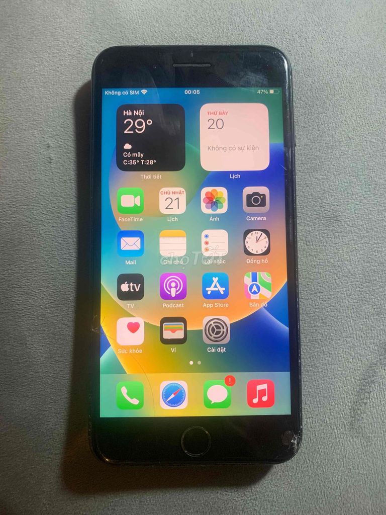 Apple iPhone 8 Plus 64GB Đen. Mua bán Điện thoại tại Quận Cầu Giấy Hà Nội được đăng bởi Lã Quang Định hình 1