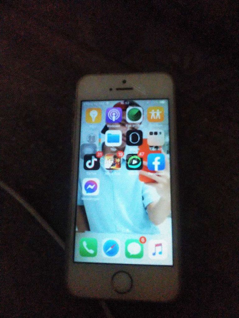 Apple iPhone 5S Trắng. Mua bán Điện thoại tại Huyện Hòa Vang Đà Nẵng được đăng bởi Đời tôi Sống gió hình 1