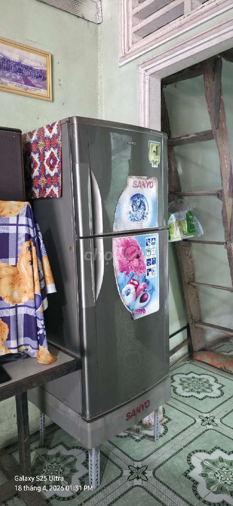 Tủ lạnh Sanyo SR-U21FN 210 lít. Mua bán Tủ lạnh tại Thành phố Rạch Giá Kiên Giang được đăng bởi Nguyễn Kim Dung hình 1