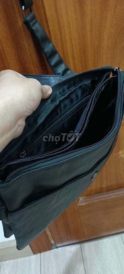 Túi chéo Da bò thật hàng thủ công xưởng chắc chắn.