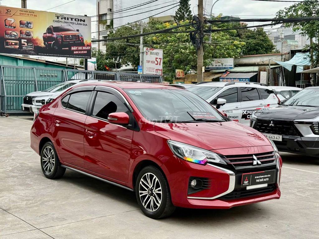 Mitsubishi Attrage Pre 2021 Đỏ Odo 48.800km. Mua bán Ô tô tại Thành phố Thủ Đức Tp Hồ Chí Minh được đăng bởi Mitsubishi Chính Hãng hình 1