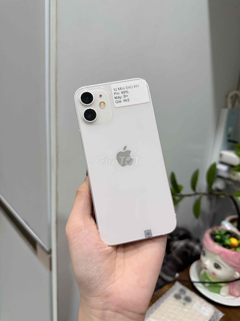 Apple iPhone 12 Mini 64GB Trắng | Zin full. Mua bán Điện thoại tại Huyện Hóc Môn Tp Hồ Chí Minh được đăng bởi Luân Hoài hình 1