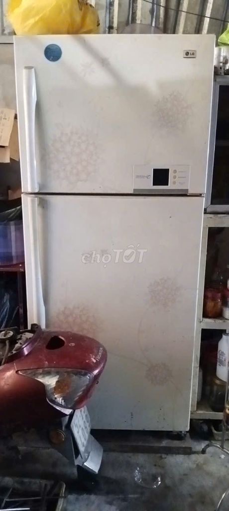 Tủ lạnh LG hoa văn trắng 337 lít . Mua bán Tủ lạnh tại Huyện Bình Chánh Tp Hồ Chí Minh được đăng bởi Trang hình 1