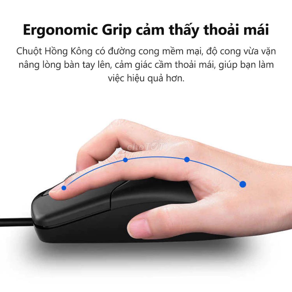 Chuột máy tính có dây Đen. Mua bán Phụ kiện (Màn hình, Chuột...) tại Huyện Diễn Châu Nghệ An được đăng bởi Nguyễn Minh Đức hình 1