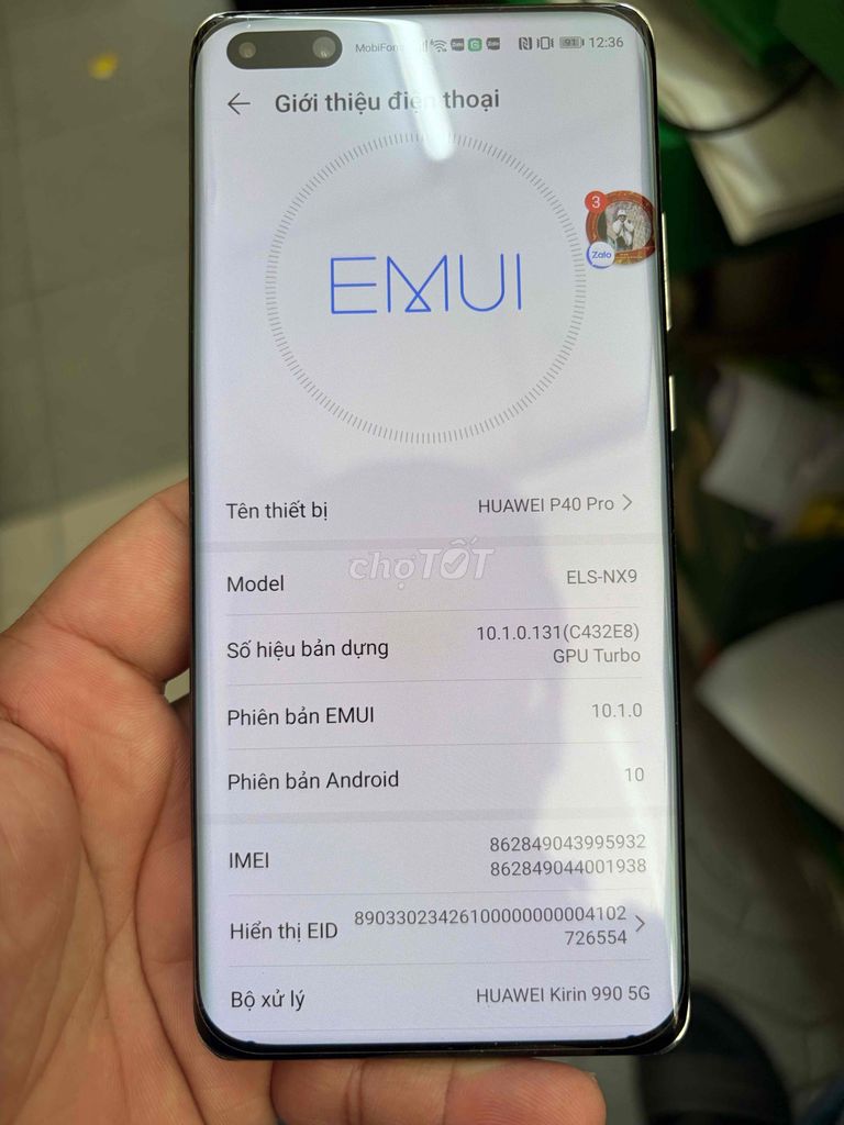 Huawei P40 Pro Bạc có gl giao lưu. Mua bán Điện thoại tại Quận 6 Tp Hồ Chí Minh được đăng bởi võ Long triều hình 1