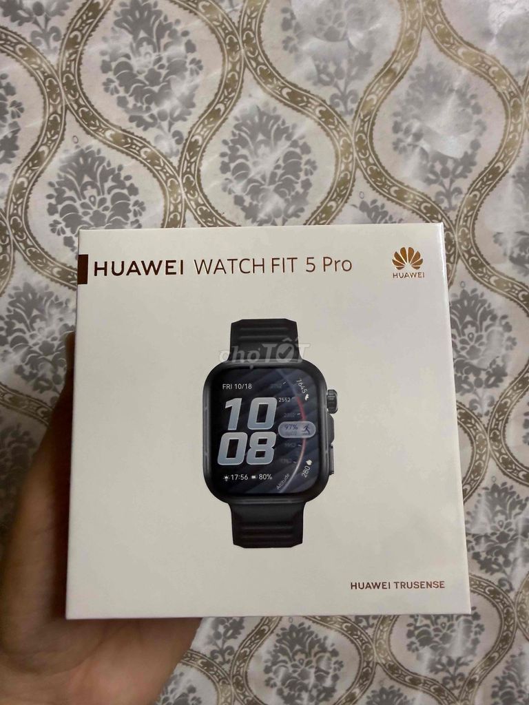 Huawei Watch Fit 5 Pro Đen Newseal. Mua bán Thiết bị đeo thông minh tại Thành phố Đông Hà Quảng Trị được đăng bởi Hải Đặng hình 1