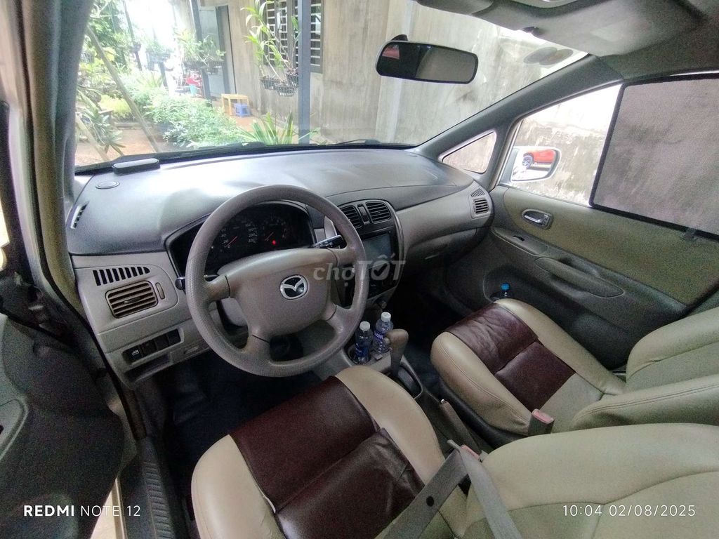 Mazda Premacy 2004, 7 chỗ, màu bạc. Mua bán Ô tô tại Huyện Long Thành Đồng Nai được đăng bởi Bao An  hình 9