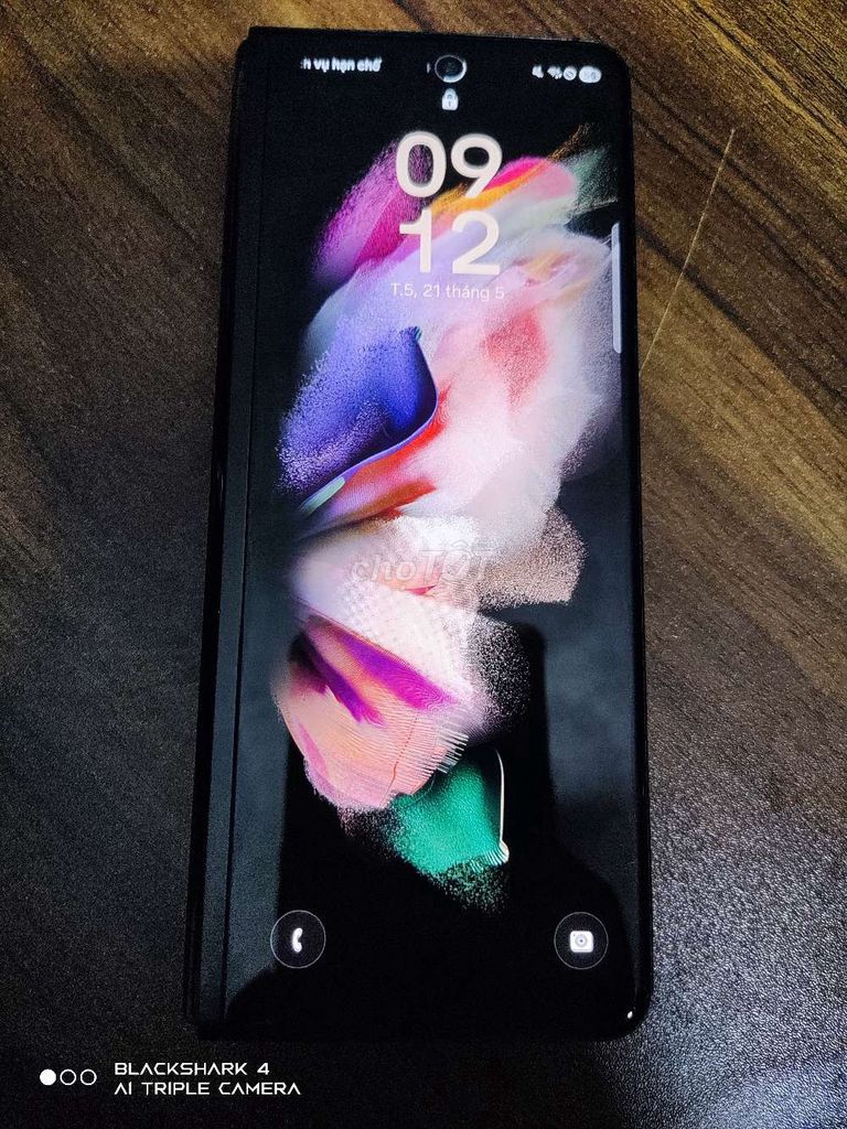 Samsung Z Fold3 12GB/512GB Đen. Mua bán Điện thoại tại Huyện Củ Chi Tp Hồ Chí Minh được đăng bởi Len Moi hình 1