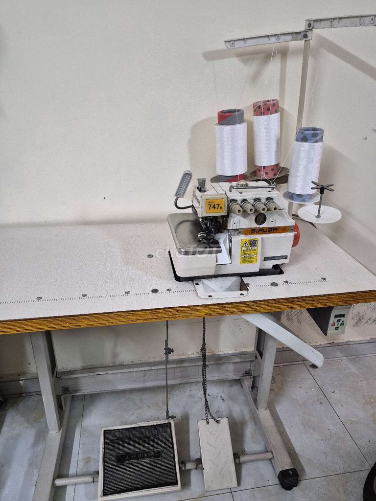 Máy vắt sổ công nghiệp Siruba 747E. Mua bán Đồ chuyên dụng, Giống nuôi trồng tại Thành phố Thủ Đức Tp Hồ Chí Minh được đăng bởi Phan Thi Dieu Nga hình 1