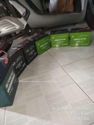 Lên pin bán 5 bình xài tốt. Mua bán Phụ tùng xe tại Huyện Trảng Bom Đồng Nai được đăng bởi Tranvy