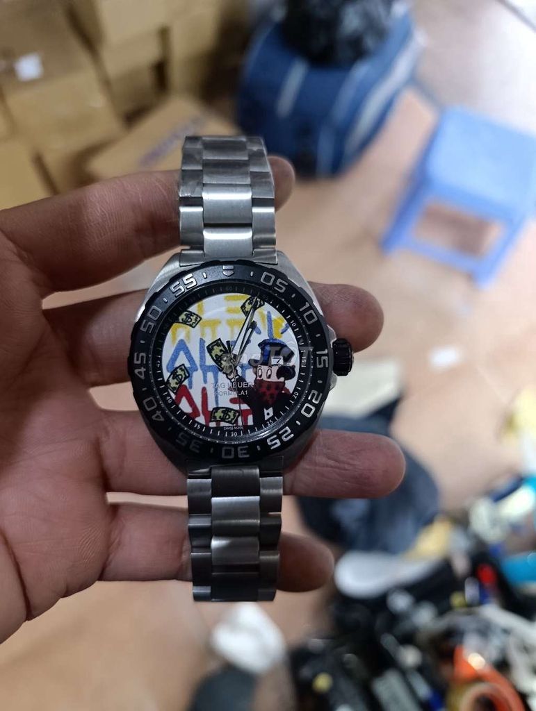 Đồng hồ TAG Heuer Aquaracer Nam Bạc. Mua bán Đồng hồ tại Quận 1 Tp Hồ Chí Minh được đăng bởi Đồ Seconhand Vintage hình 1