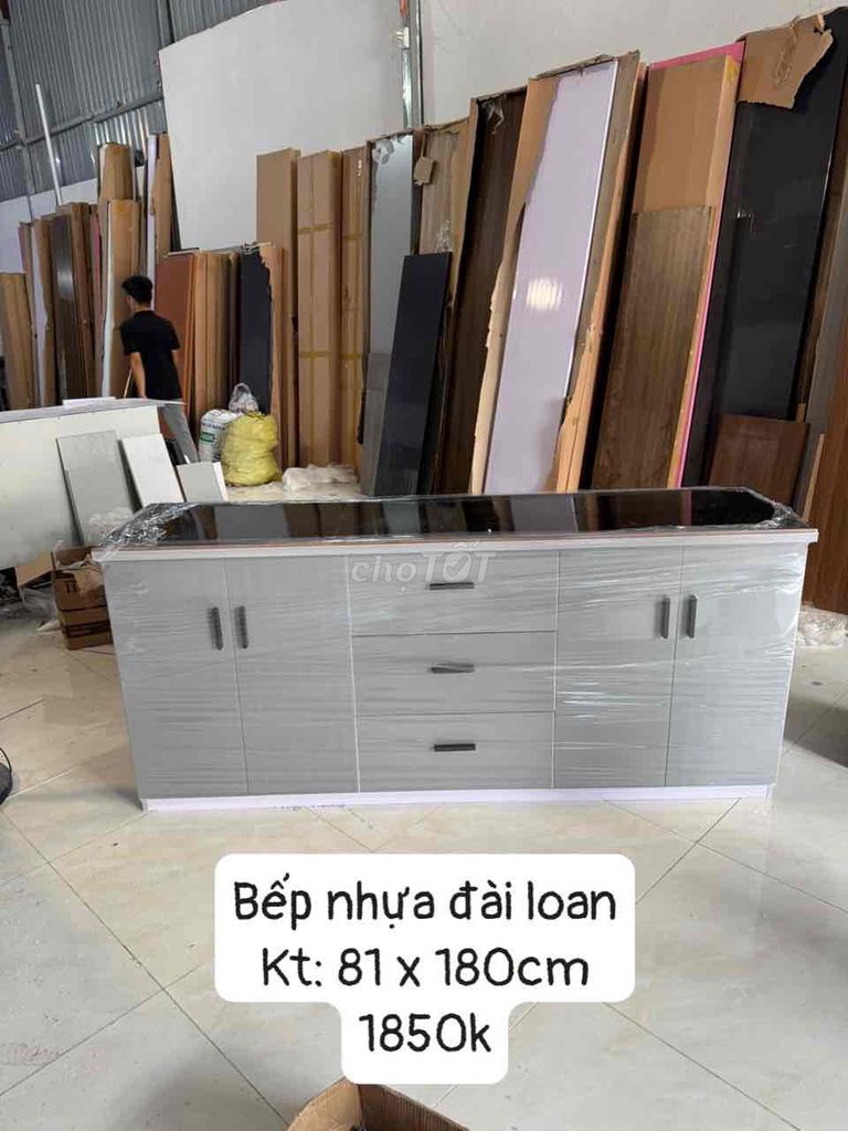 Tủ bếp Nhựa Đài Loan Xám 81x180x42cm. Mua bán Tủ, kệ gia đình tại Huyện Hóc Môn Tp Hồ Chí Minh được đăng bởi đồ gỗ CN giá xưởng hình 1
