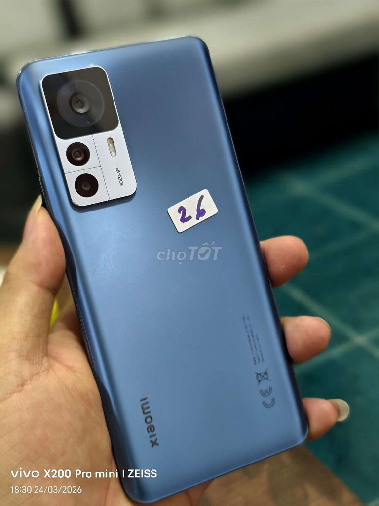 Xiaomi 12T 256GB zin đẹp full. Mua bán Điện thoại tại Quận Tân Bình Tp Hồ Chí Minh được đăng bởi Táo Bán Lổ hình 1