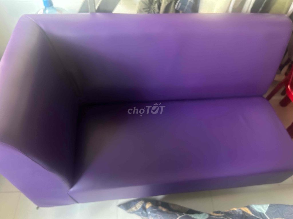 Ghế sofa Da Tím 1m2. Mua bán Bàn ghế tại Quận Liên Chiểu Đà Nẵng được đăng bởi Thắng Hoàng hình 1