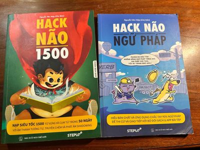combo sách Hack Não 1500 từ + Hack não ngữ pháp. Mua bán Sách tại Quận Bình Thạnh Tp Hồ Chí Minh được đăng bởi Dương Ngọc Tân