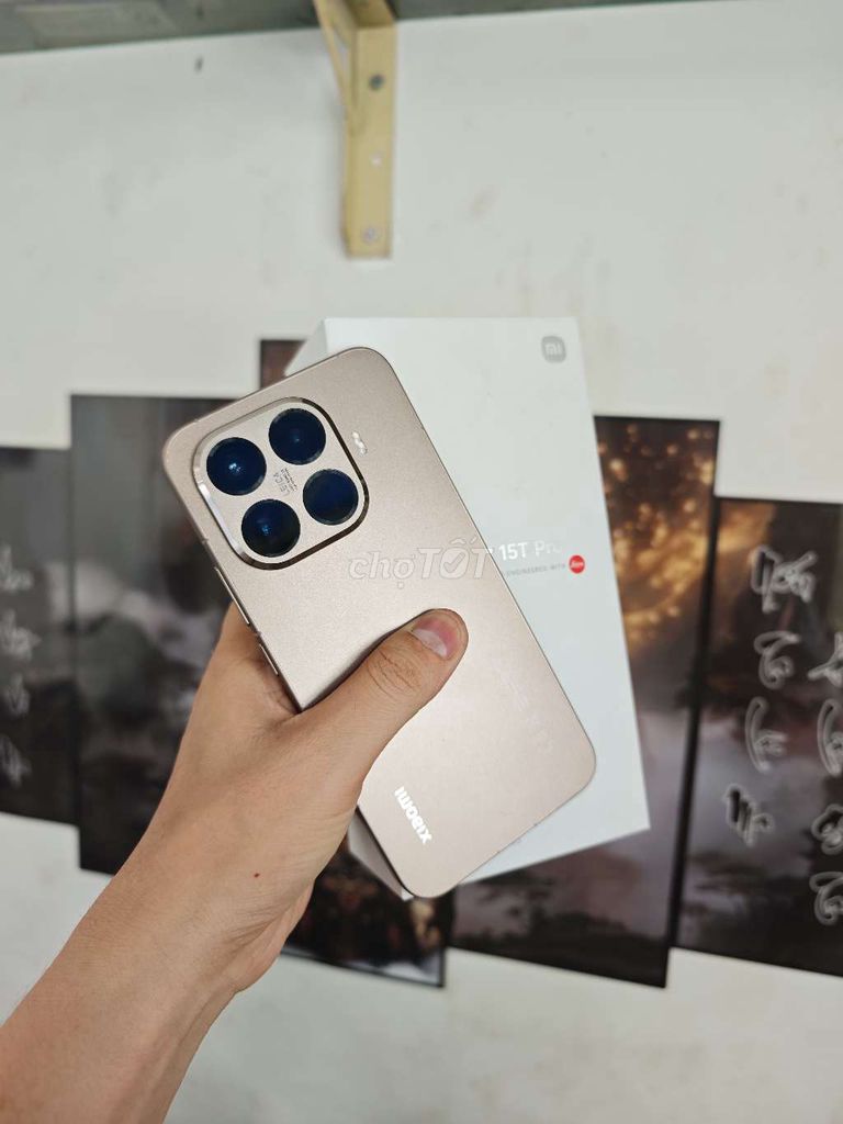 Xiaomi Mi 15T Pro 5G 12GB/256GB Vàng. Mua bán Điện thoại tại Quận Hải Châu Đà Nẵng được đăng bởi KenTony KenMobile hình 1