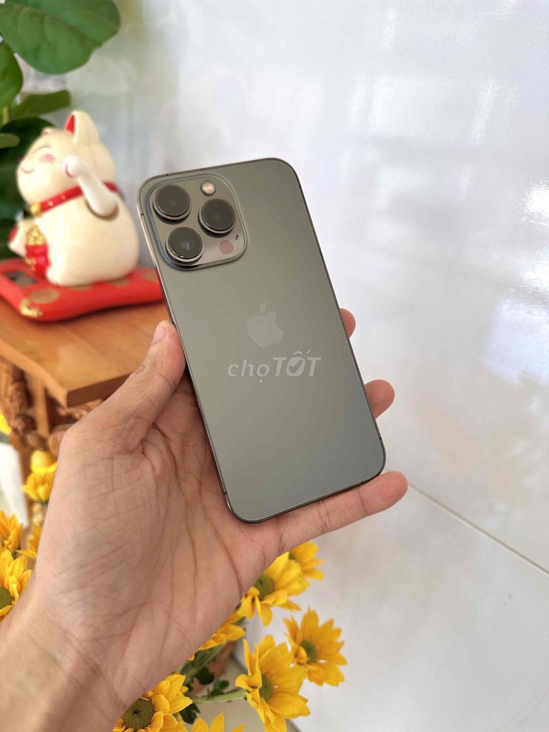 Apple iPhone 13 Pro 128GB Xám Đẹp. Mua bán Điện thoại tại Thành phố Long Xuyên An Giang được đăng bởi phong LX  hình 1