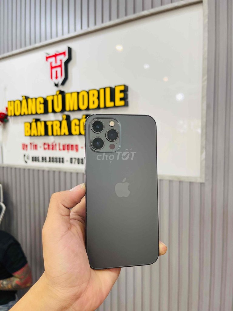 Apple iPhone 12 Pro Max 128GB Đen. Mua bán Điện thoại tại Quận Liên Chiểu Đà Nẵng được đăng bởi Hoàng Tú MB hình 1