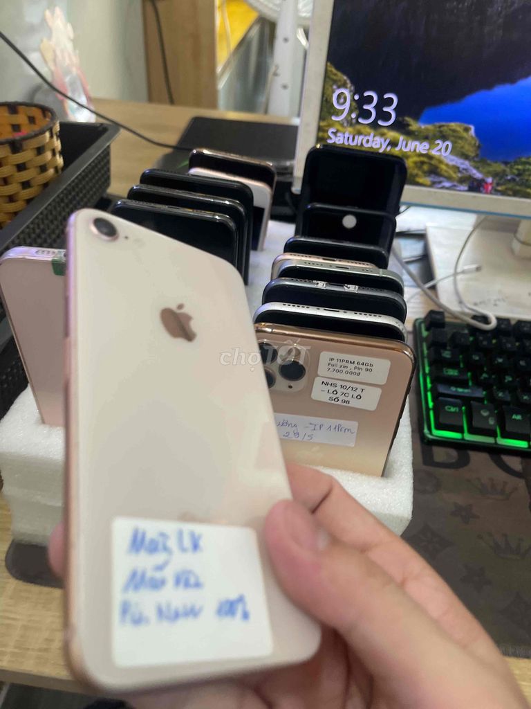 ip8 máy lock ghép sim bt dùng zin zá. Mua bán Điện thoại tại Quận Cẩm Lệ Đà Nẵng được đăng bởi Sim Số Đại Tài hình 1
