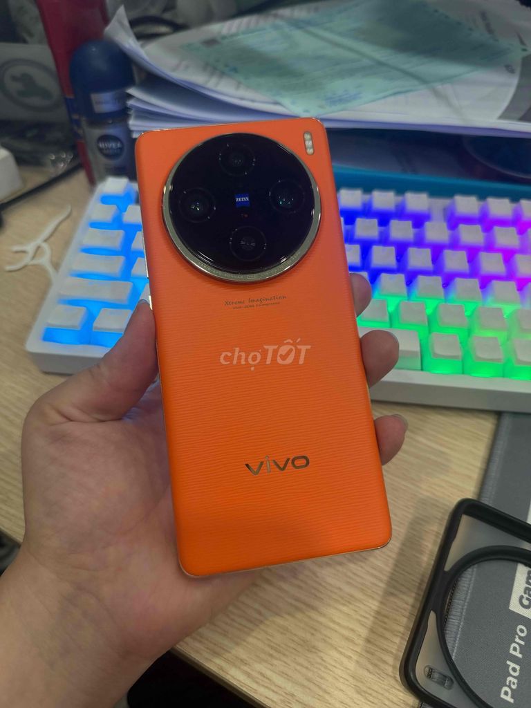 Vivo X100 Pro 12/256 Keng Zin Áp Pin 100 Os4 gốc. Mua bán Điện thoại tại Quận Gò Vấp Tp Hồ Chí Minh được đăng bởi TP Store Chuyên IPhone Samsung hình 1