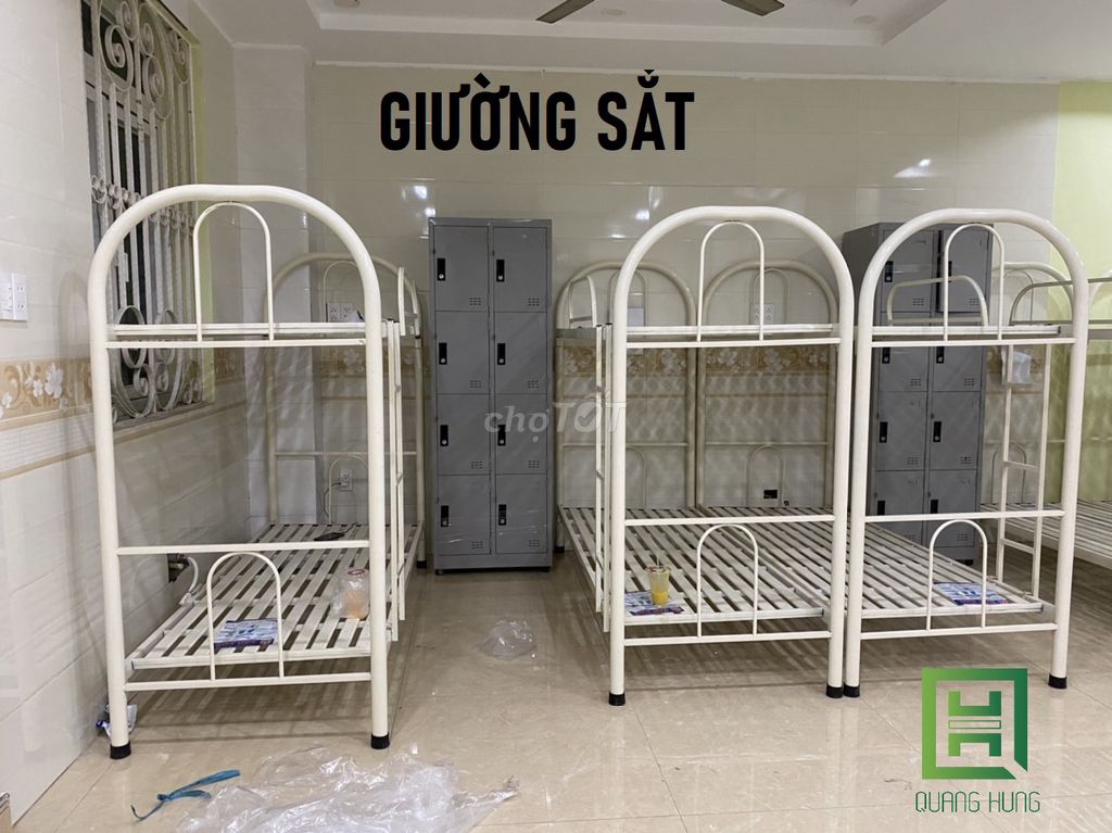 GIƯỜNG TẦNG==GIƯỜNG TẦNG SẮT==GIƯỜNG TẦNG ỐNG TRÒN. Mua bán Giường, chăn ga gối nệm tại Thành phố Biên Hòa Đồng Nai được đăng bởi NỘI THẤT NHÀ XINH hình 1