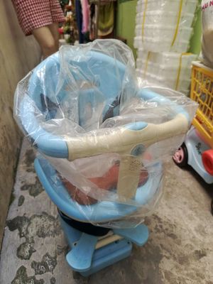 Ghế ngồi xe máy trẻ em xanh dương - 134540556