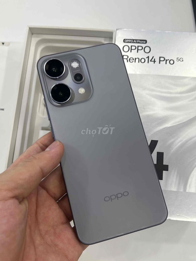OPPO Reno14 Pro 5G 12GB/512GB Xám 99%. Mua bán Điện thoại tại Quận 12 Tp Hồ Chí Minh được đăng bởi OkShop hình 1