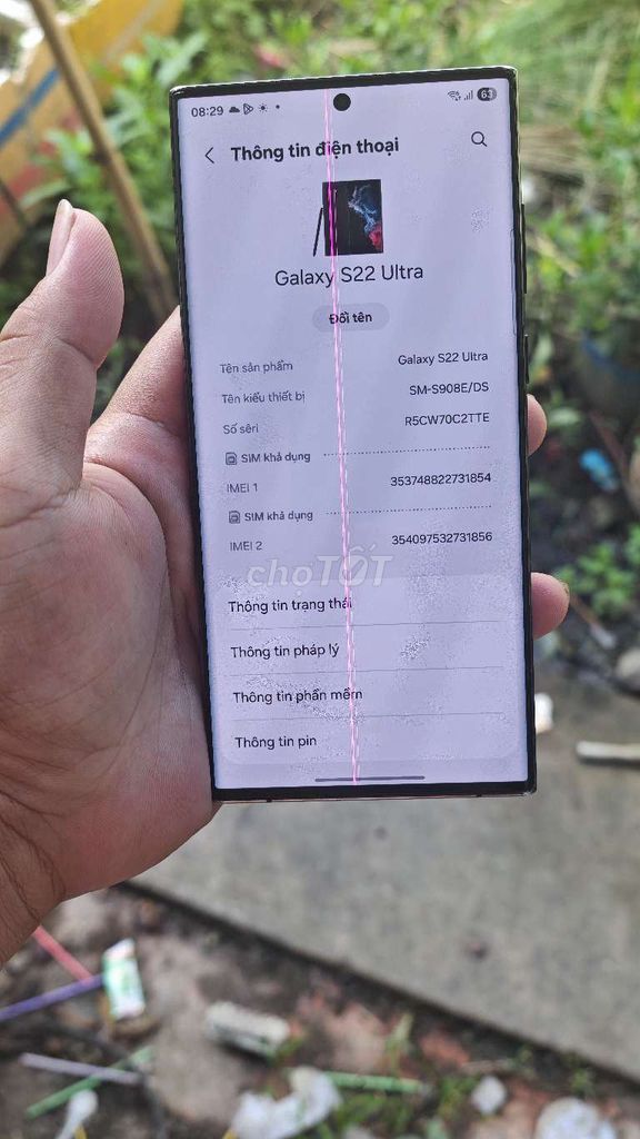 Samsung Galaxy S22 Ultra 128GB Đen. Mua bán Điện thoại tại Quận Cái Răng Cần Thơ được đăng bởi Nguyễn Đạt hình 1
