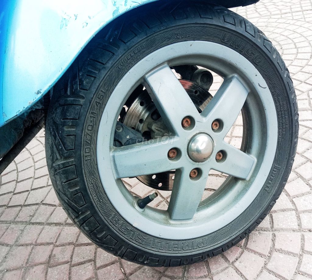 Xe Piaggio Vespa Ý nguyên bản, máy zin, điện zin. Mua bán Xe máy tại Quận Ba Đình Hà Nội được đăng bởi Tuan Thuy hình 6