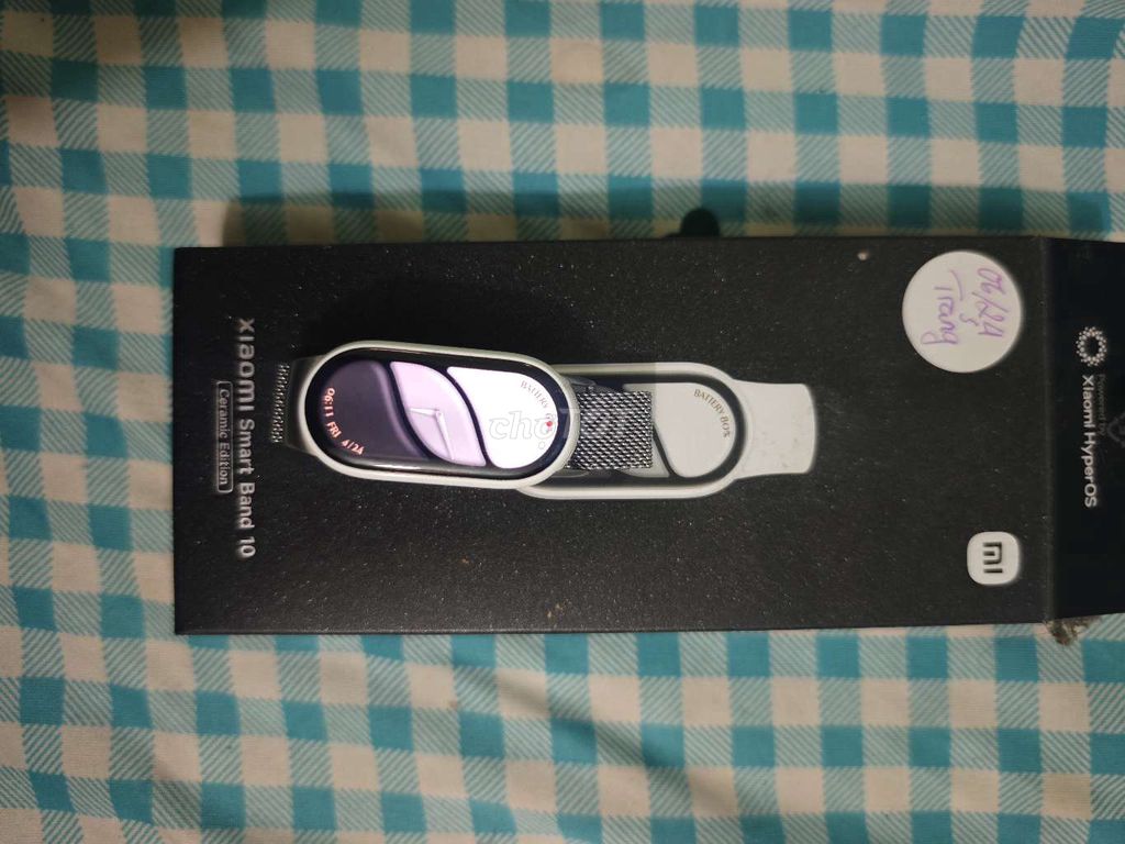 Xiaomi Smart Band 10 Trắng bản gốm sứ. Mua bán Thiết bị đeo thông minh tại Quận Tân Bình Tp Hồ Chí Minh được đăng bởi Thái Sinh hình 1